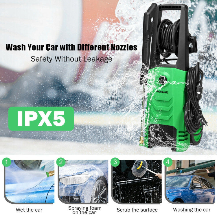 3500PSI Electric High-power Pressure Washer Pressure for Car Courtyard Garden Cleaning