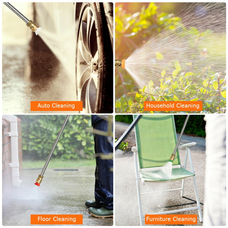 3500PSI Electric High-power Pressure Washer Pressure for Car Courtyard Garden Cleaning