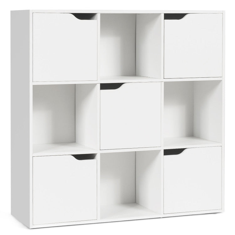 6/9 Cube Wood Organizer Storage Unit Bookcase for Home and Office