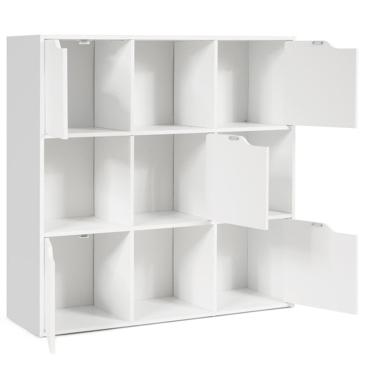 6/9 Cube Wood Organizer Storage Unit Bookcase for Home and Office