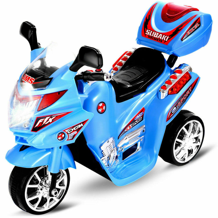 6V 3 Wheels Kids Ride on Motorcycle