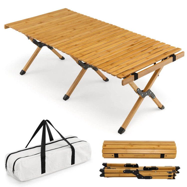 Folding Picnic Table with Carry Bag for Camping, BBQ and Patio