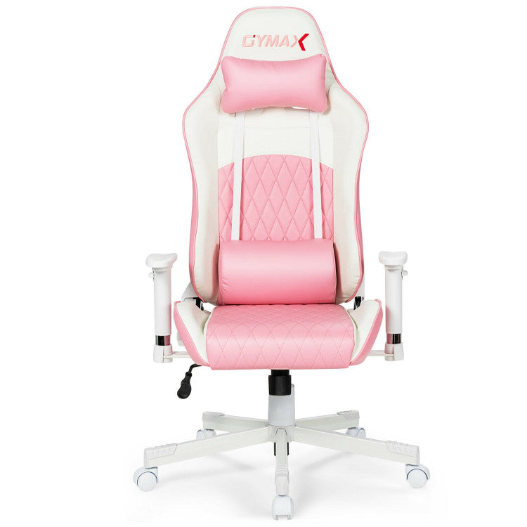 High Back Computer Gaming Chair with Headrest and Lumbar Support for Home and Office