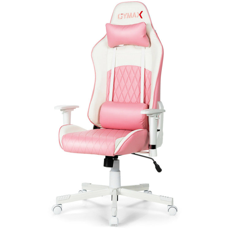 High Back Computer Gaming Chair with Headrest and Lumbar Support for Home and Office