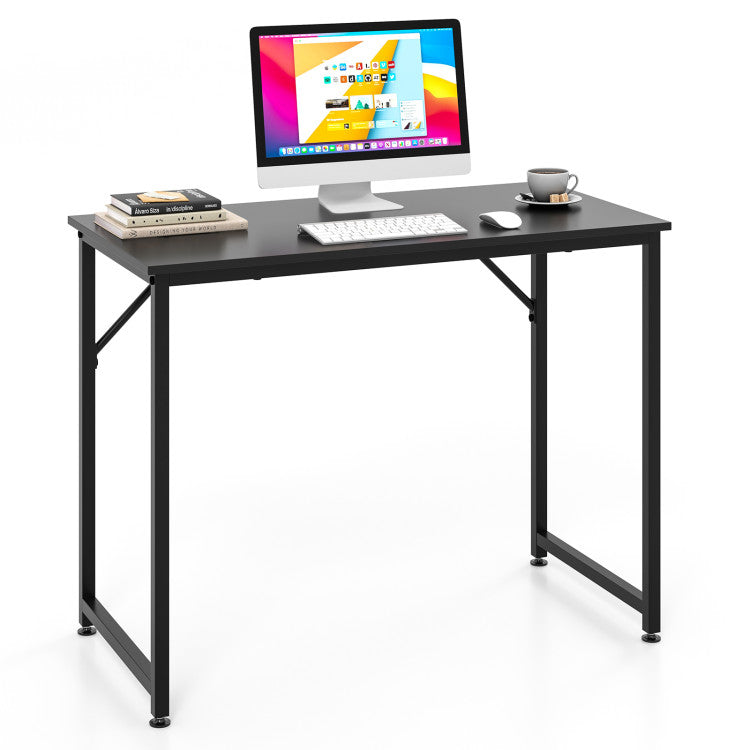 L-Shaped Computer Desk and Writing Workstation for Home and Office