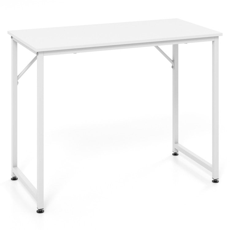 L-Shaped Computer Desk and Writing Workstation for Home and Office