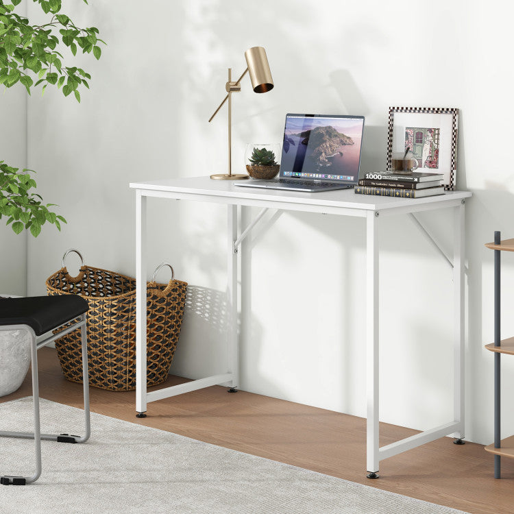 L-Shaped Computer Desk and Writing Workstation for Home and Office