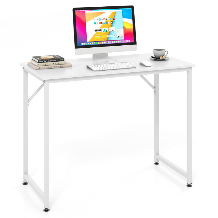 L-Shaped Computer Desk and Writing Workstation for Home and Office