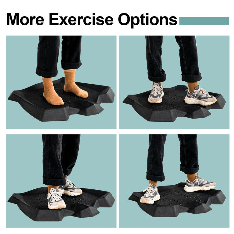 Portable Anti-Fatigue Standing Mat with Massage Points for Home and Office Gym