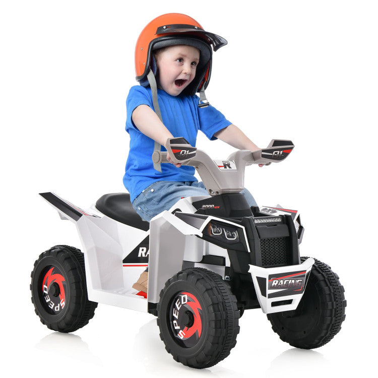 Ride on ATV Quad Toy Car with Direction Control for Kids