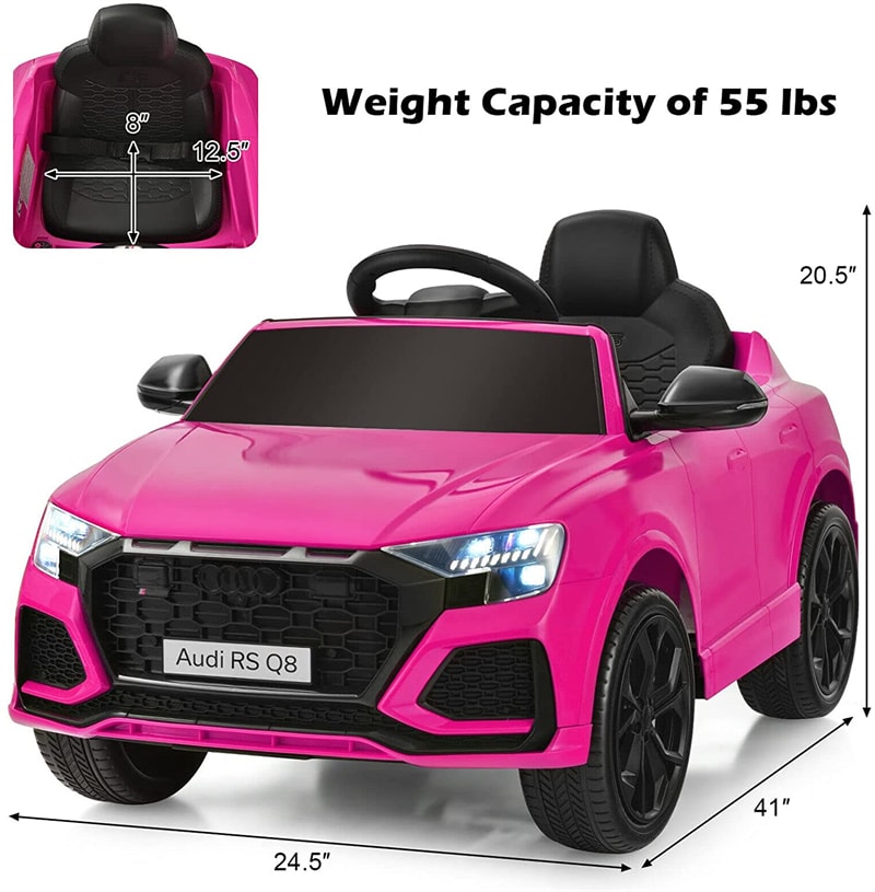 12V Battery Powered Audi Q8 Kids Ride On Car with Remote Control