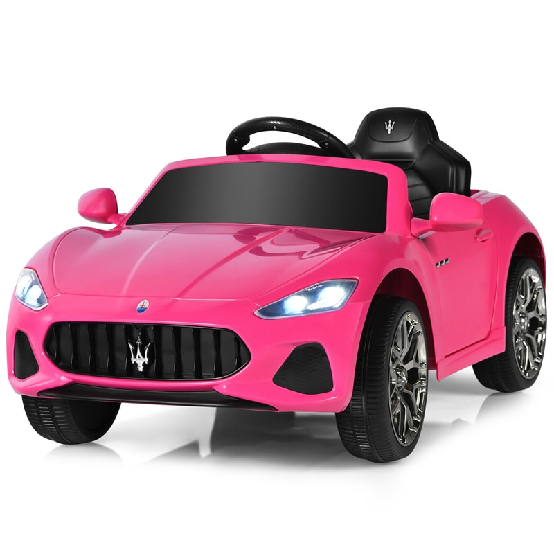 Kids Ride On Car 12V Licensed Maserati GranCabrio Battery Powered Electric Car with Remote Control & Lights