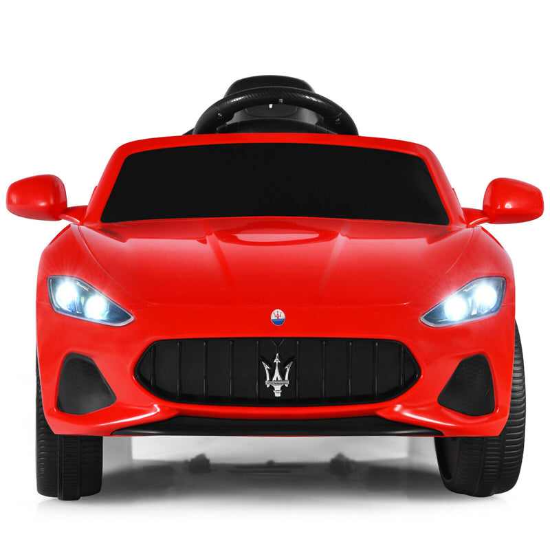 Kids Ride On Car 12V Licensed Maserati GranCabrio Battery Powered Electric Car with Remote Control & Lights