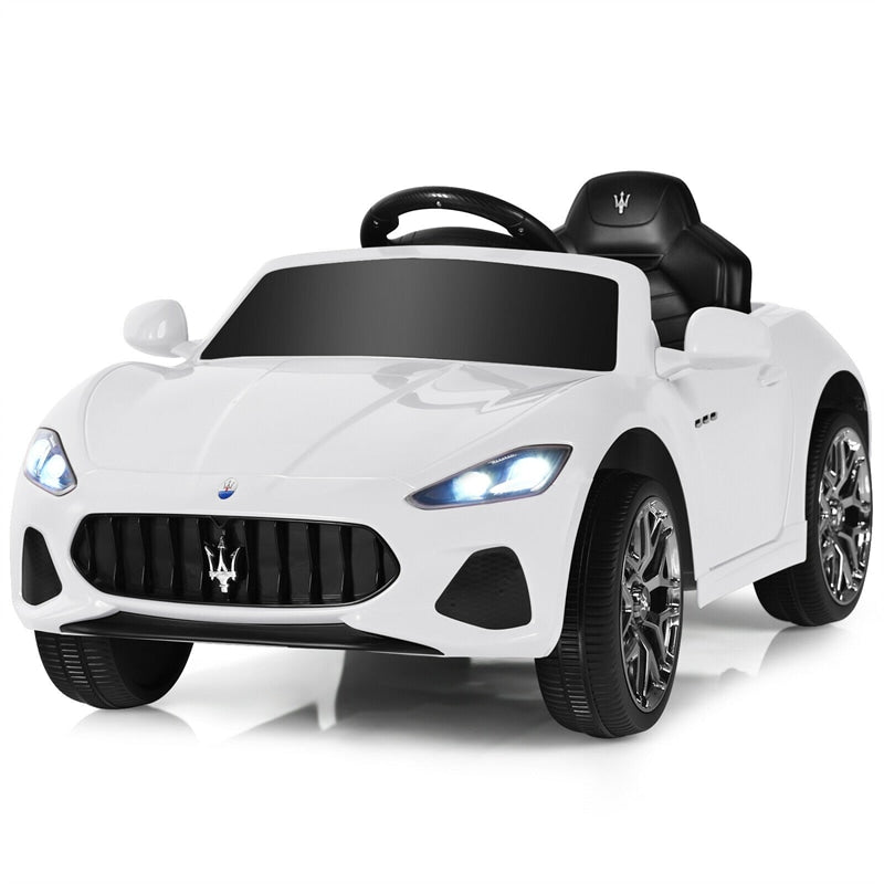 Kids Ride On Car 12V Licensed Maserati GranCabrio Battery Powered Electric Car with Remote Control & Lights