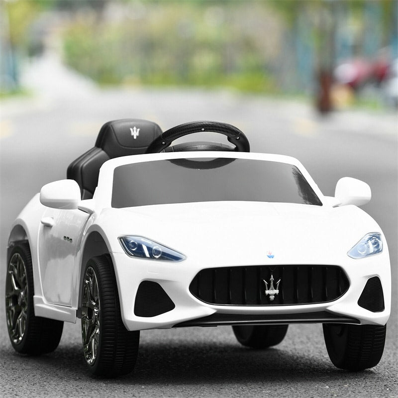 Kids Ride On Car 12V Licensed Maserati GranCabrio Battery Powered Electric Car with Remote Control & Lights