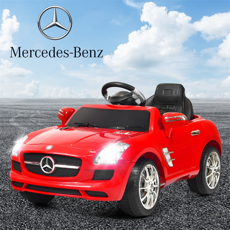 6V Kids Electric Ride On Car Mercedes Benz SLS with Remote Control & MP3