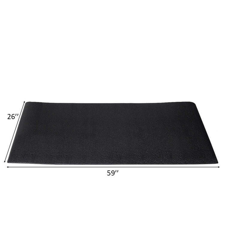 47/59/78 Inch Long Thicken Treadmill Mat for Home and Gym Use