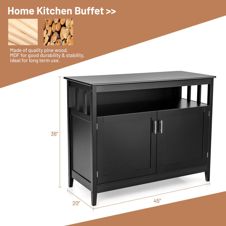 Modern Practical Wooden Kitchen Lockers with Large Storage Space