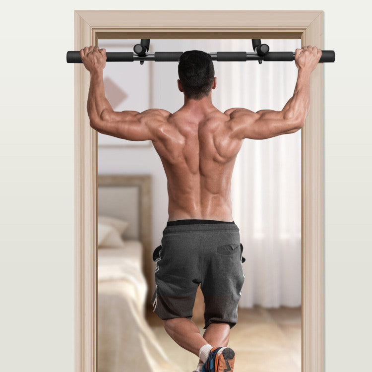 Multi-Grip Doorway Pull Up Bar with Foam Grips and 3 Grip Positions