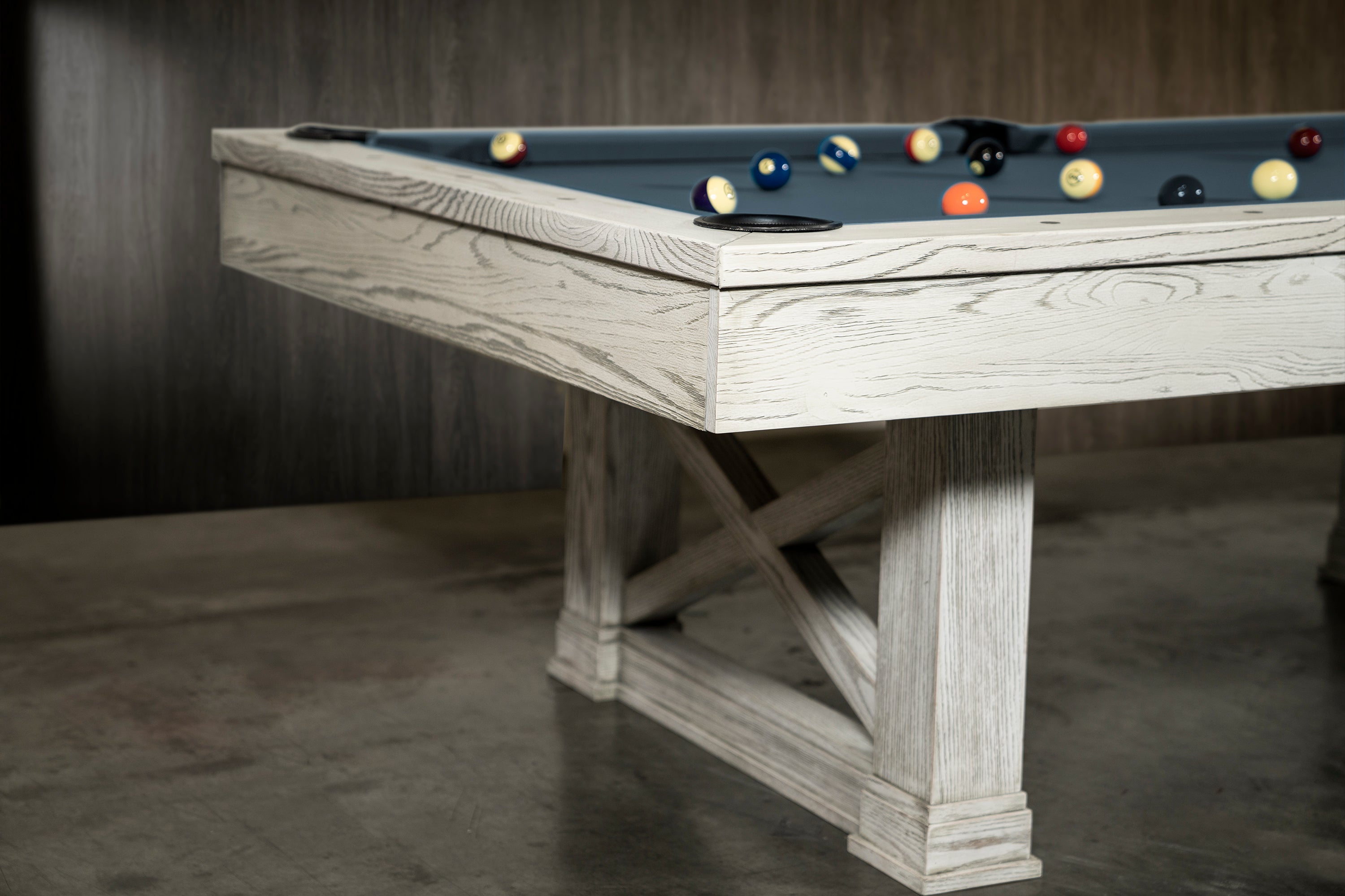 Empire USA - Agriturismo Slate Pool Table W/ Premium Billiard Accessories