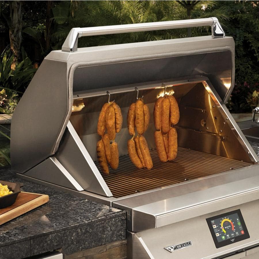 Twin Eagles 36" Built-In Wood Fired Pellet Grill and Smoker