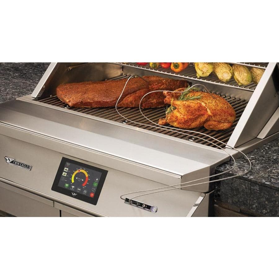 Twin Eagles 36" Built-In Wood Fired Pellet Grill and Smoker