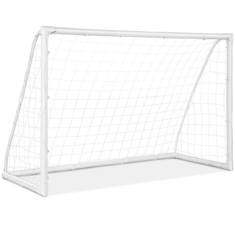 Soccer Goal with Strong UPVC Frame and High-Strength Netting