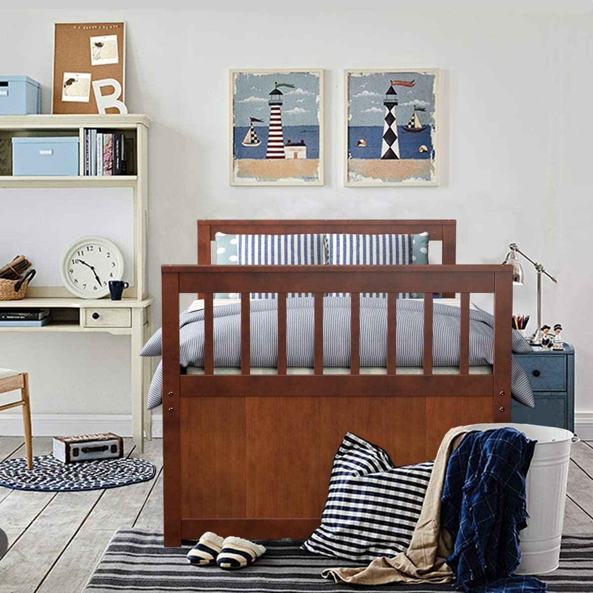 Twin Captain’s Bed Storage Daybed with Drawers