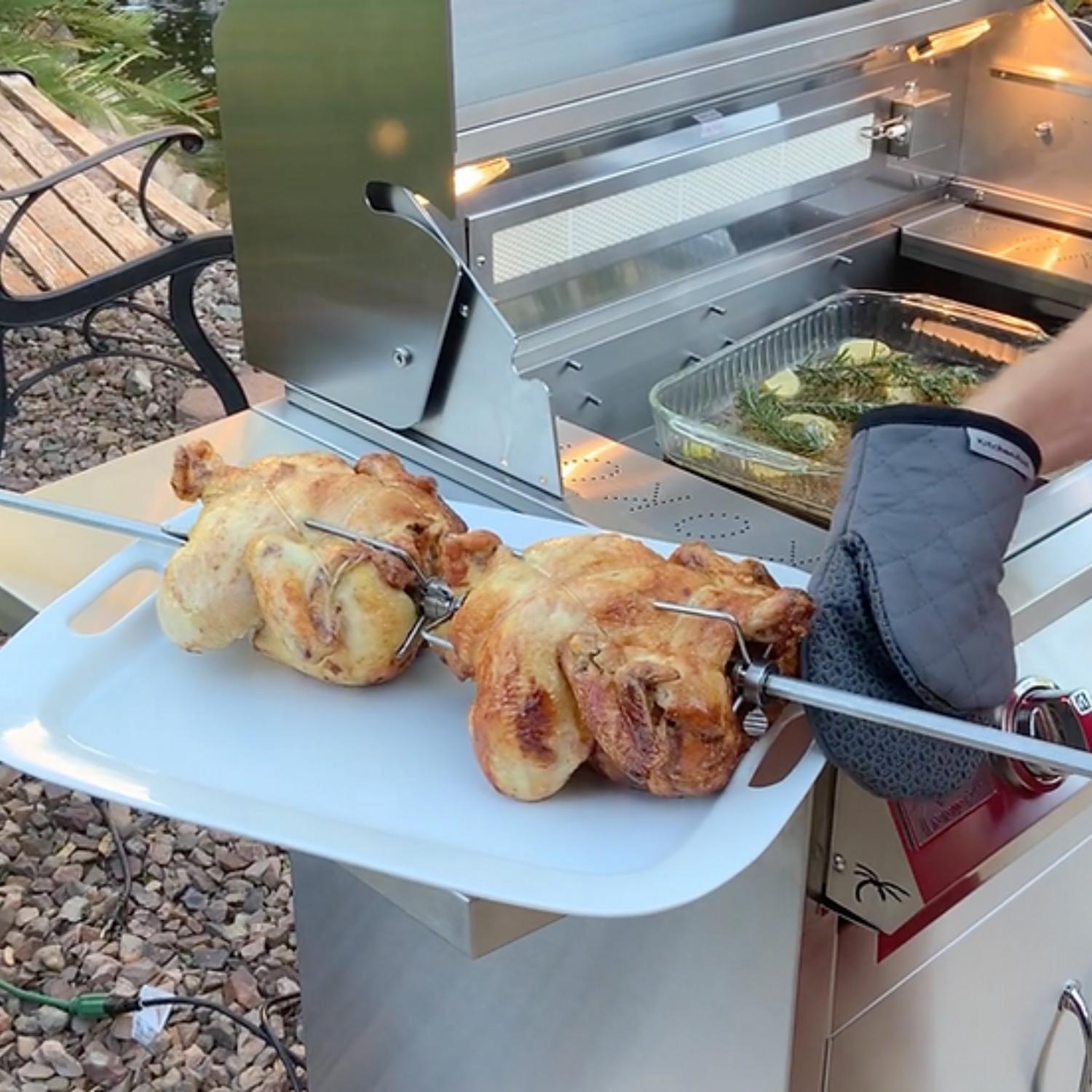 BBQ Grill Rotisserie Kits