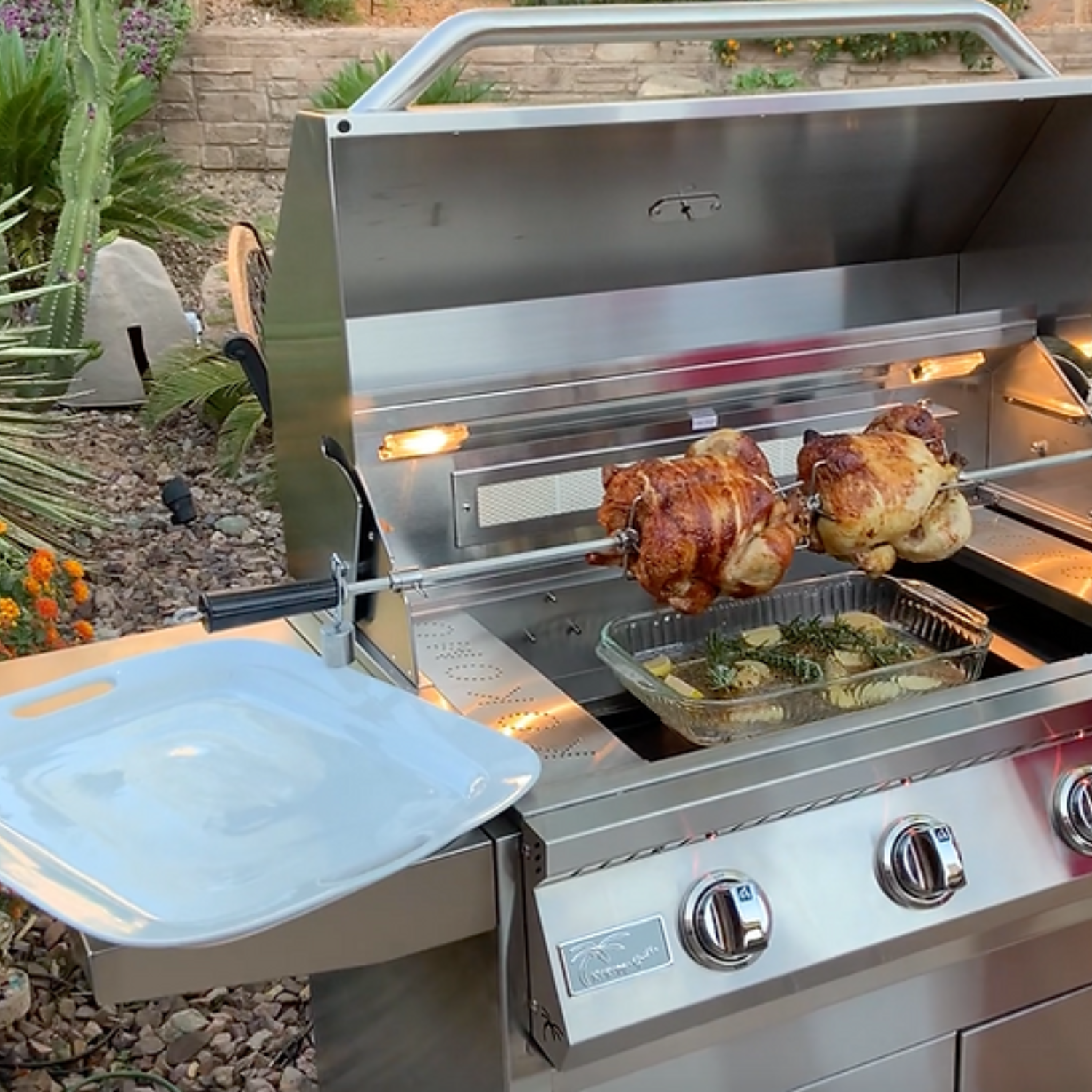 BBQ Grill Rotisserie Kits