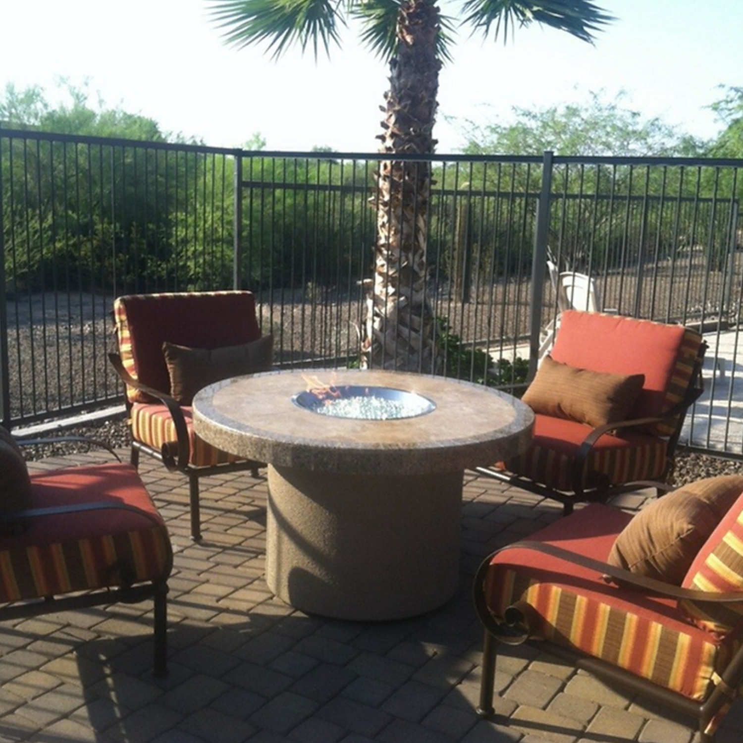 Bahama Outdoor Fire Table