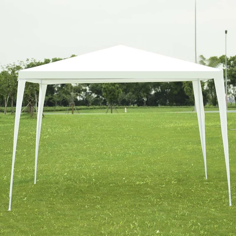 10 x 10 ft Canopy Tent Outdoor Wedding Party Event Tent for Backyard