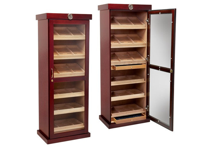 Prestige Import 26" Cabinet Humidor Holds 2000 Cigars Barbatus