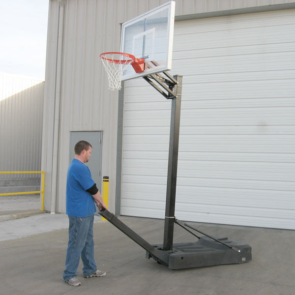 First Team OmniChamp Portable Basketball Goal - ElitePlayPro