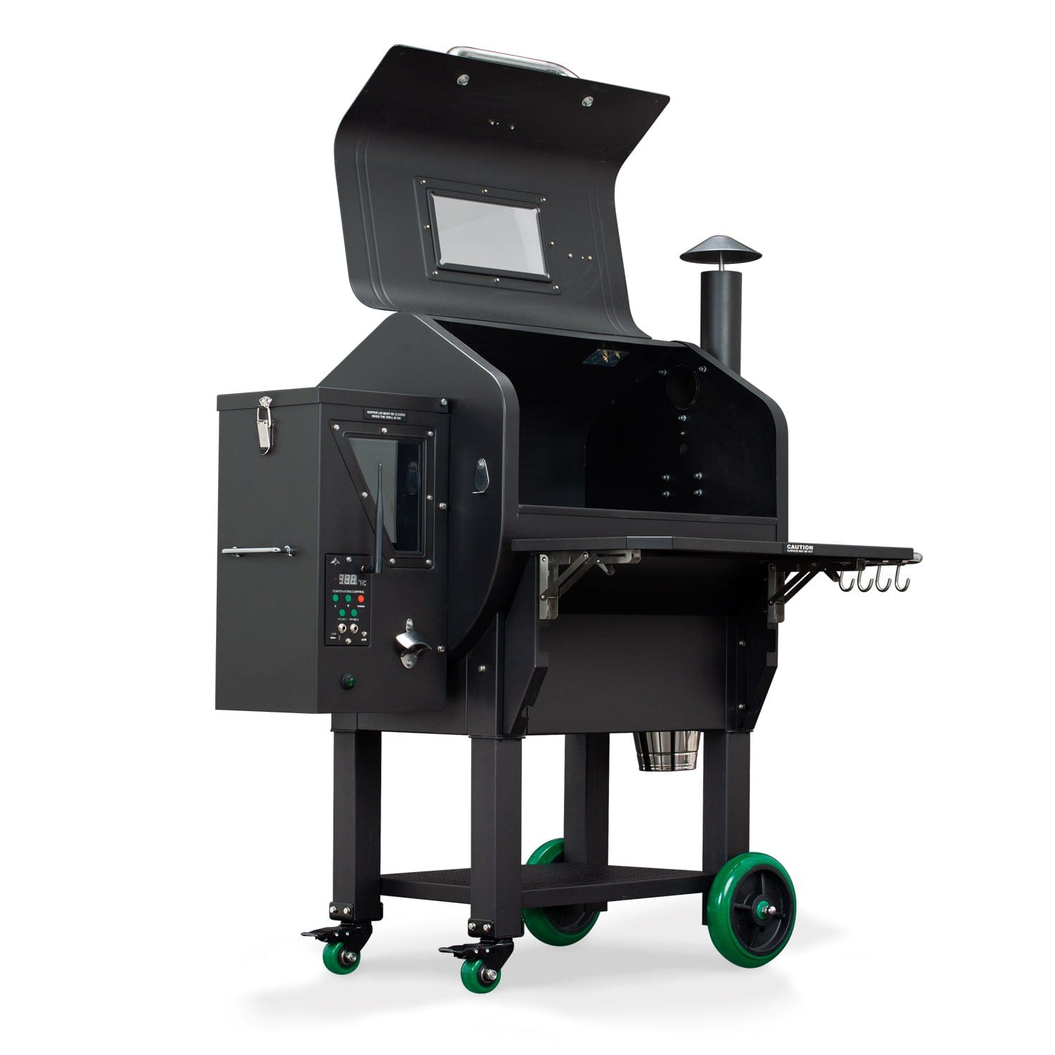 Green Mountain Grills - Ledge Prime+ WiFi Pellet Grill w/ Black Lid