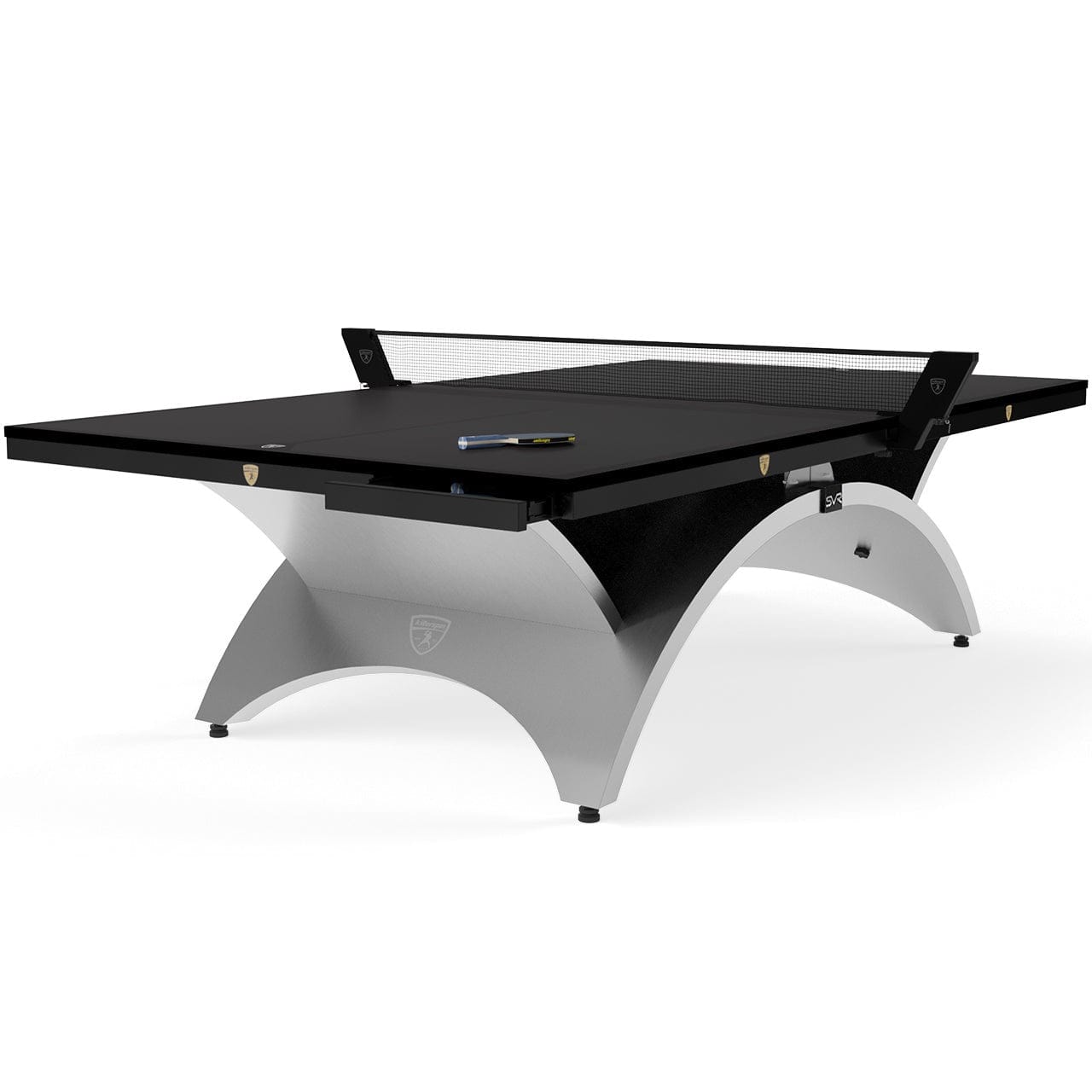 Killerspin Revolution SVR Platinum Black Indoor Ping Pong Table