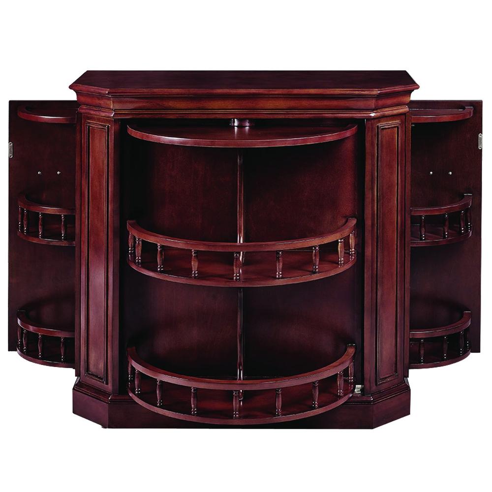 RAM Game Room Bar Cabinet w/ Spindle - English Tudor - ElitePlayPro