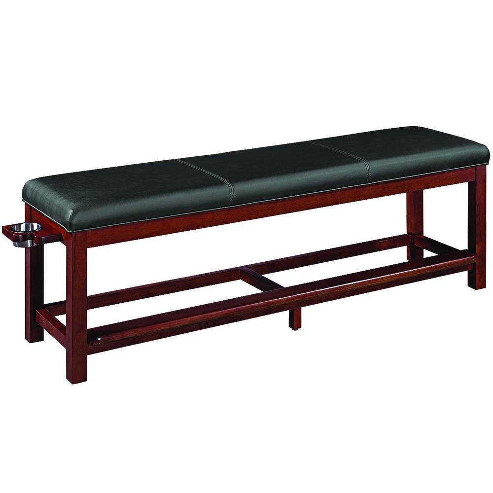 RAM Game Room Spectator Storage Bench - English Tudor - ElitePlayPro