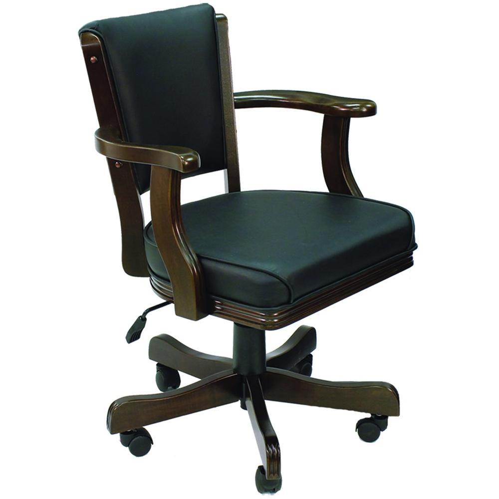 RAM Game Room Swivel Game Chair - Cappuccino - ElitePlayPro