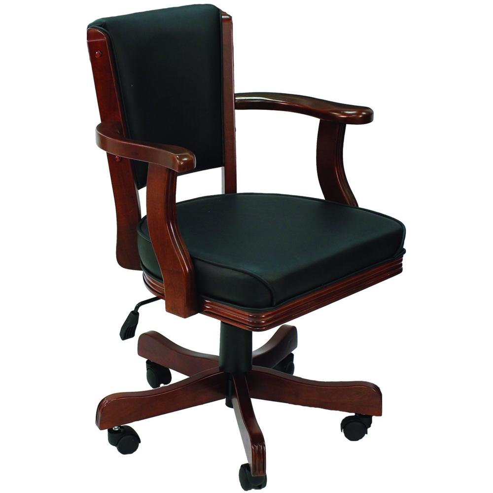 RAM Game Room Swivel Game Chair - English Tudor - ElitePlayPro