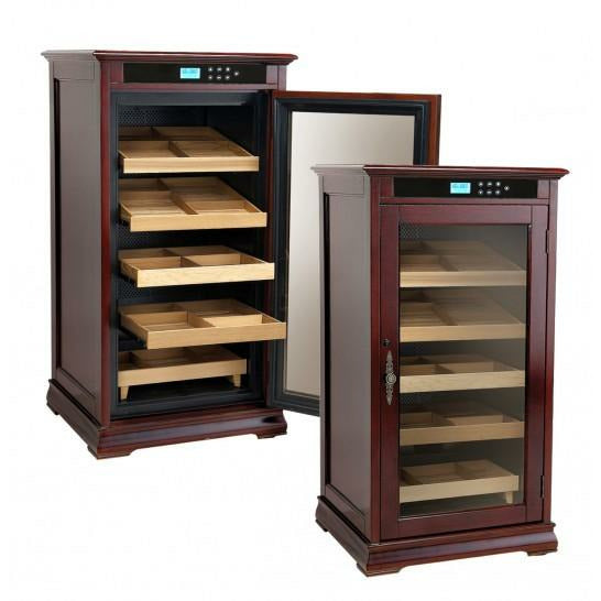 Prestige 25" Electric Freestanding Cigar Humidor Cabinet with Cooling & Heating Systems (Redford)