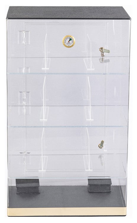 Prestige Import 15" Acrylic 250 Ct Humidor Cabinet | Commercial Display