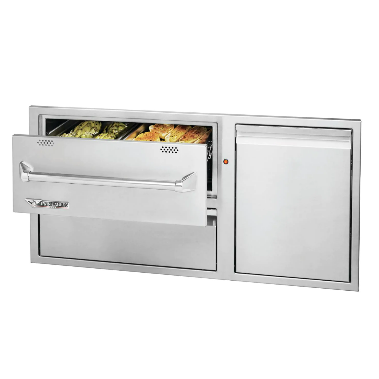 Twin Eagles 42" Warming Drawer Combo