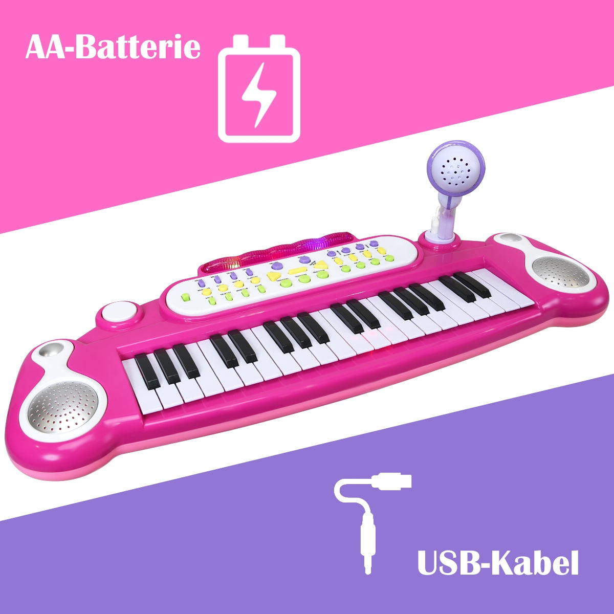 37 Key Electronic Keyboard Kids Toy Piano