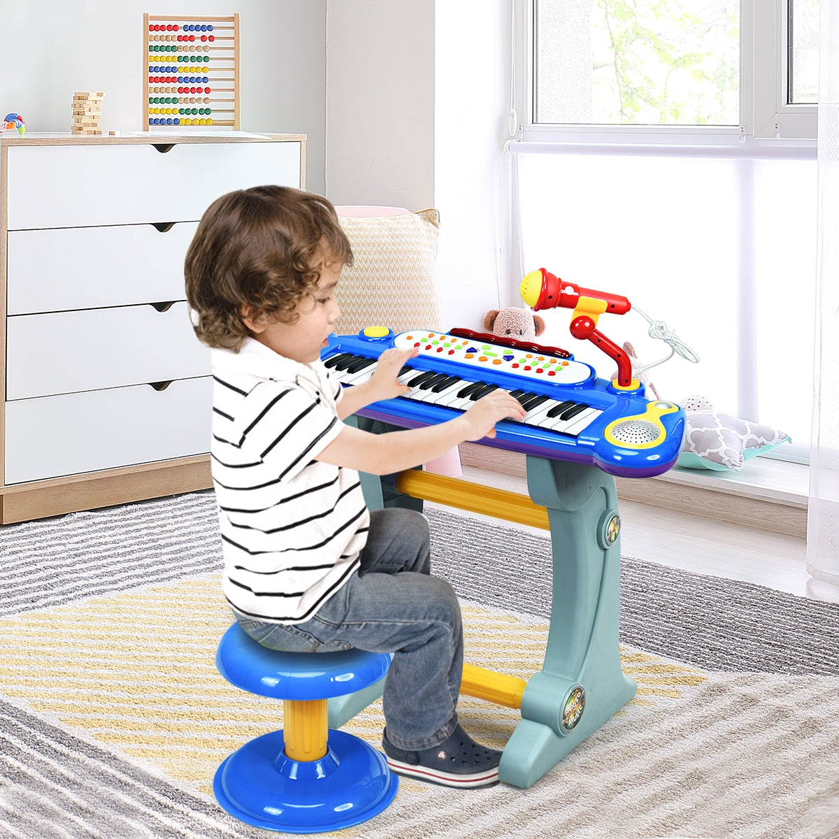 37 Key Electronic Keyboard Kids Toy Piano